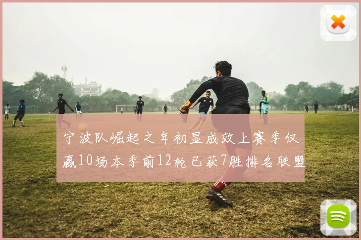 宁波队崛起之年初显成效上赛季仅赢10场本季前12轮已获7胜排名联盟第8